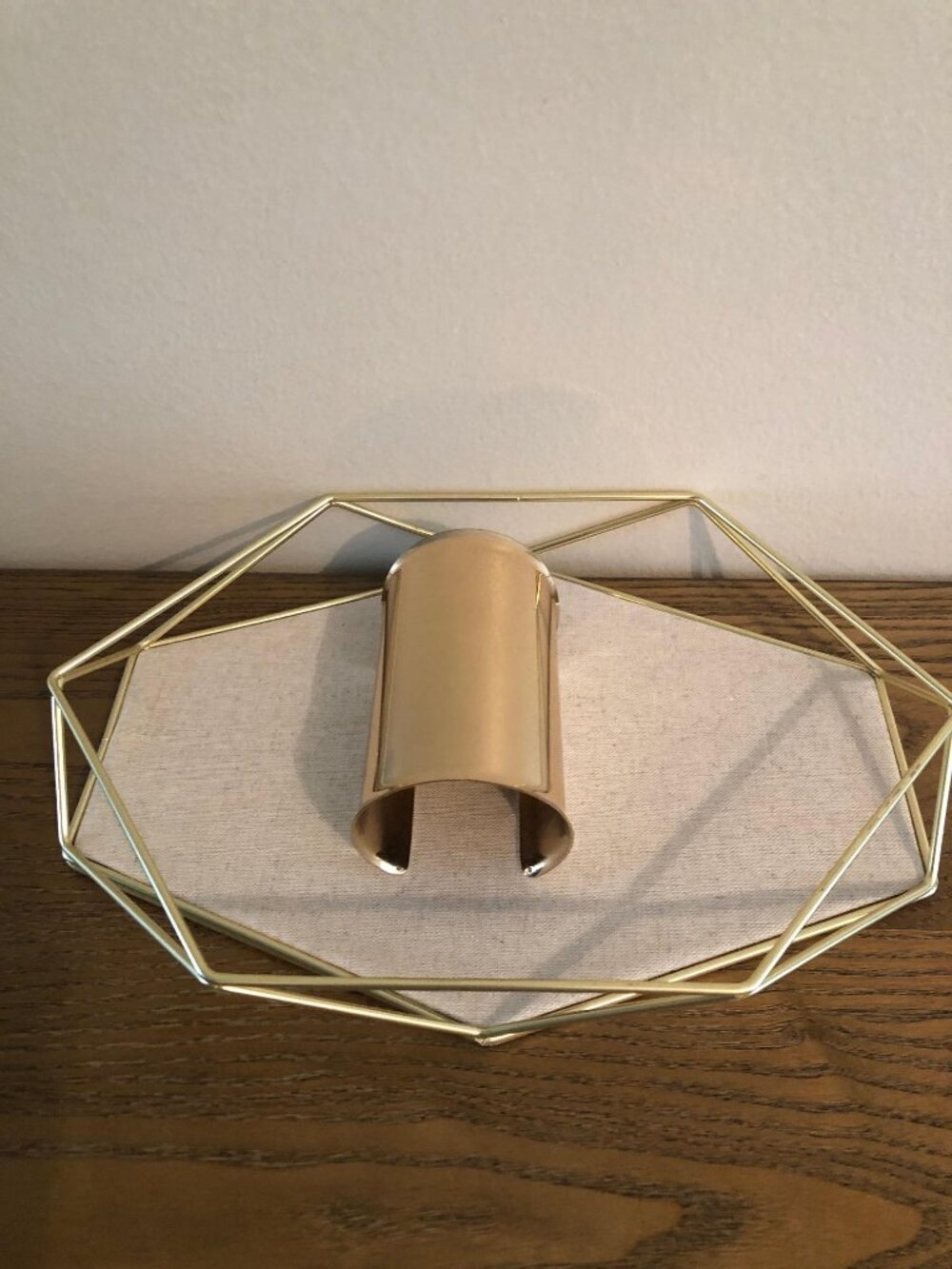 Gold Tone Cuff Bracelet
